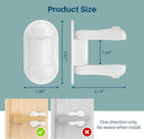 Inaya Door Lever Lock (4 Pack) – Child Proof Handle Locks, 3M Adhesive & Easy Installation for Home, Baby-Proof Locks for Kids Safety, Compatible with standard doors by TinyTreasures Baby Boutique