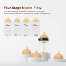 PPSU Natural Breast-Like Bottle with Nipple(3-7 Months),10oz，1pack by TinyTreasures Baby Boutique