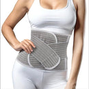 Postpartum Belly Band Wrap Back Support Natural Delivery Control Shapewear Binder Support Belt Girdle Women Tummy Control Waist Recovery Bamboo Charcoal Fiber (M Grey) by TinyTreasures Baby Boutique