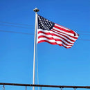 Homissor American Flag 4X6 USA US Flags 4’ x 6’ Heavy Duty Outdoor Made of Durable Nylon Flag with Embroidered Stars, Sewn Stripes and Brass Grommets by GreenHaven Gardens