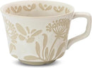 Ceramic Coffee Mug, 12 oz Novelty Unique Teacup with Large Handle, Stoneware Cup for Tea Mocha Latte Cappuccino Espresso (Butterfly) by CozyNest Decor