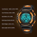 Kids Watch,Boys Watch for 3-15 Year Old Boys,Digital Sport Outdoor Multifunctional Chronograph LED 50 M Waterproof Alarm Calendar Analog Watch for Children with Silicone Band,Kids Gift by TinyTreasures Baby Boutique