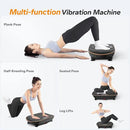 MERACH Vibration Plate Exercise Machine, Whole Body Workout Equipment for Women, Bluetooth and Silicone Pedal, Vibration Plate with Auto Mode, Vibrate Fitness Platform for Home by CozyNest Decor