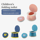 Travel Potty for Toddler, Portable and Foldable Toilet, Apply to Seat Emergency Toilet for Car, Camping, Outdoor, Indoor (pink, small) by TinyTreasures Baby Boutique
