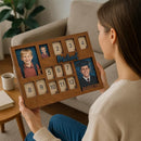 School Years Picture Frame Kids School Frame Graduation Photo holder K-12 Picture holder Kindergarten to Graduation display Photo Collage display Picture Frames pre K-12 Years (K-Graduation)) by TinyTreasures Baby Boutique