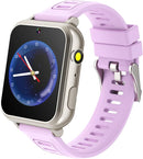 Kids Smart Watch for Boys Girls 6-12 with Pedometer Audio Book Camera Music Player Birthday Present Christmas (Silver Frame Purple)…… by TinyTreasures Baby Boutique