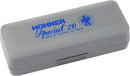 Hohner Special 20 Harmonica - Key of E Flat Bundle with Carrying Case, Pouch, Online Manual, and Austin Bazaar Polishing Cloth by TinyTreasures Baby Boutique