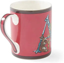 Spode Kit Kemp Alphabet Mug - Letter A Monogram in Fine China, 12oz Ceramic Coffee Cup for Hot Drinks, Personalized Drinkware for Unique Gifts, Dishwasher Safe Tea or Coffee Mug - Gift Box Included by CozyNest Decor
