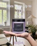M&SENSE Soy Candles for Home Scented, 11.6oz Lavender Citrus Scent Aromatherapy 70H Burn Time, Stress Relief Gifts for Mom Girlfriend Teacher, Medium Jar Candle for Spa, Bath, Yoga by CozyNest Decor