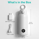 Koalababy Portable Bottle Warmer for Travel – Baby Bottle Warmer with Fast Heating, 17oz Large Capacity Milk Warmer for Breastmilk, Formula, Water, IPX6 Washable, for Car, Airplane & Outdoor Travel by TinyTreasures Baby Boutique