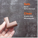 Roving Cove Slim-Fit Corner Protector for Baby Proofing (8 Small Corners), Soft Rubber Foam Furniture Corner Bumper Guards, 3M Adhesive Pre-Taped, Coffee Brown by TinyTreasures Baby Boutique