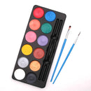 Maydear Face Painting Kit for Kids, 12 Colors Safe and Non-Toxic Large Water Based Face Body Paint - Pearl by TinyTreasures Baby Boutique