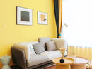 Dimoon 78.7''x17.7'' Yellow Peel and Stick Wallpaper Contact Paper Modern Self Adhesive Wall Paper Removable Renter Friendly Textured Solid Color Shelf Cabinet Vinyl Roll (78.7''x17.7'',Yellow) by GreenHaven Gardens