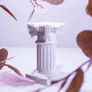 LIYAOLI 4pcs 2.7'' Cherub Decor & 2pcs Roman Decorative Columns Props Shooting,Little Angel Statues for Home Decor Adorable Music Small Angel Figurines by GreenHaven Gardens