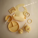 mushie Silicone Snack Cup | Spill Proof Food Container for Toddler and Baby (Daffodil) by TinyTreasures Baby Boutique
