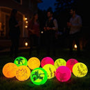 Halloween Decorations, Glow in The Dark Balls, 72 Packs , Party Favors and Goodie Bag Fillers by TinyTreasures Baby Boutique