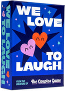 We Love to Laugh [Couples Game for 2 Players | Hilarious Relationship Card Game for Date Night, Anniversaries, Game Night | Couples Gift Idea, Don’t Laugh Couples Edition, Try Not to Laugh Game] by TinyTreasures Baby Boutique