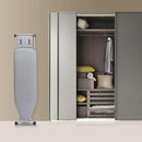 Ironing Board, Heat Resistant Cover Iron Board with Steam Rest, Non-Slip Foldable Ironing Stand. Heavy Sturdy Metal Frame Legs Iron Stand(13 * 34 * 53 Inches) (Silver Gray) by CozyNest Decor