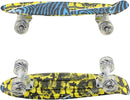 Skateboards Complete 22 Inch Mini Cruiser Retro Skateboard for Kids Boys Youths Beginners by TinyTreasures Baby Boutique