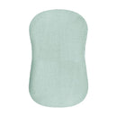Hooyax Muslin Baby Lounger Cover, 100% Cotton Durable Newborn Lounger Cover, Soft and Breathable Infant Lounger Cover for Boys Girls, Covers Only (Blue-Green) by TinyTreasures Baby Boutique