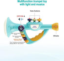 Generic Toddler Musical Instruments Toy, Trumpet, Harmonica, Recorder Flute for Kids Baby, Musical Toys Set for Children, Gifts for Boys Girls Ages 2 3 4 5, Blue by TinyTreasures Baby Boutique