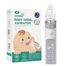 GROWNSY Nasal Aspirator for Baby, Electric Baby Nose Sucker with Larger Suction Chamber and More Powerful Suction, Automatic Nose Cleaner with Music and Light Soothing Function by TinyTreasures Baby Boutique