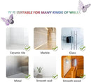 SAOROPEB 3D Butterfly Wall Decor - 48 Pcs, 4 Styles, 3 Sizes, Removable Stickers for Birthday & Party Decorations (Lavender) by CozyNest Decor