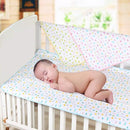 MBJERRY Waterproof Changing Pads Portable - Breathable Leak Proof Mattress Pad Protector Baby Changing Mat for Toddler, Kids Pack of 3 (M (27.5 x 19.7 Inch)) by TinyTreasures Baby Boutique