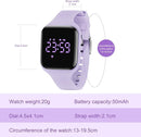 Kids Watches for Girls Boys Digital Sport Watch with Step Counter Pedometer Vibration Alarm Clock, No App Waterproof Fitness Tracker Kids Watch Boys Girls Teens Students Ages 5-16 by TinyTreasures Baby Boutique