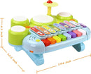 Baby Musical Toys 3 in 1 Piano Keyboard Xylophone Drum Set for 1 Year Old Girls Boys Toys Age 2 Music Instrument Learning Toys Toddlers 1-3 0-2 First Birthday Gift Infant Baby Toys 6 9 12 18 Month by TinyTreasures Baby Boutique