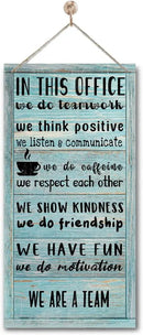 We Are A Team Office Signs Decor - Motivational Quotes Wall Art, Team Gift, Gift for Leader by CozyNest Decor