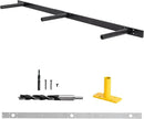 38'' Heavy-Duty Floating Shelf Bracket, Hidden Shelf Bracket for Fireplace Racks and Shelves, if Installed on Studs, max Load of 210 pounds, 38 inches (with Ease kit) by CozyNest Decor