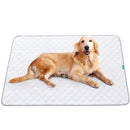 Waterproof Crib Mattress Protector 34" x 36", Non-Slip & Sturdy Mattress Pad Mat, 4 Layers Incontinence Bed Pad for Children Adults, Pets Training Pee Pad, White by TinyTreasures Baby Boutique