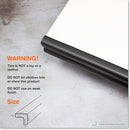 Roving Cove Slim-Fit Edge Protector for Baby Proofing (9ft Small Edge Only), Soft Rubber Foam, Furniture Edge Bumper Guard, Desk Edge Cushion, 3M Adhesive, Onyx Black by TinyTreasures Baby Boutique
