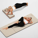 Foldable Yoga Mat Extra Thick 0.32 Inches Eco-Friendly POE Material, Non-Slip Design Fitness Mats, Multi-Purpose Workout Mats For Studio or Home Use (70 x 24 x 0.32 inches） by TinyTreasures Baby Boutique