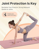 YOTTOY Yoga Mat, 72"x 32"x1/3" Extra Wide Non-Slip Exercise Fitness Yoga Mats,Eco-Friendly TPE Exercise Mats for Women Men Home Workout with Strap Bag by TinyTreasures Baby Boutique