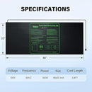 iPower 40-108 Degrees Fahrenheit Digital Heat Mat Thermostat Controller and 48" x 20" Hydroponic Seeding Warm Pad Plant Starting Kit Combo, 2 Pack by GreenHaven Gardens