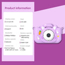 Kids Camera Toys,48MP Dual Lens with 64G SD Card and Cartoon Soft Cover for 3-8 Year Old Girls Boys (PurpleR) by TinyTreasures Baby Boutique