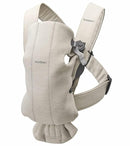 BabyBjörn Baby Carrier Mini, 3D Jersey, Light Beige | Newborn Carrier (7-25 lbs), Ergonomic, Easy-to-Use by TinyTreasures Baby Boutique