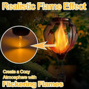 2PCS Solar Hot Air Balloon Lanterns with Flame Glass Hot Air Balloon Lights with 2PCS Shepherd's Hooks Waterproof Hanging Outdoor Solar Lantern for Yard Patio Christmas Decor (Hummingbird) by GreenHaven Gardens