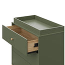 Storkcraft California 3-Drawer Chest with Removable Changing Topper (Olive with Driftwood) – GREENGUARD Gold Certified, Interlocking Drawer System, Pre-Installed Tracks, Easy Assembly by TinyTreasures Baby Boutique