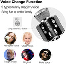 Microphone for Kids, Voice Changing Karaoke Micorphones Boys Girls Gifts for Kids Party Singing Microphone, White Elephant Gift for Adults by TinyTreasures Baby Boutique