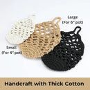 3PK Wall Planters for Indoor Plants, Macrame Plant Hanger | Wall Planter, Plant Hanger, Hanging Planter (3PK, for 4 inch Pot) by CozyNest Decor