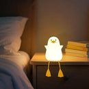 YuanDian Cute Duck Night Light, Gifts for Women Teen Girls Baby,Night Lights for Kids Bedroom Kawaii Room Decor, Cute Christmas Seagull Silicone Nightlights for Children Toddler. by CozyNest Decor