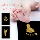 4-Pack Baby Footprint Kits,Inkless Hand and Footprint Kit,Clean Touch Baby Handprints and Footprints Kits,No Mess Ink Pad for Baby Hand and Footprints,Baby Shower Gifts for New Moms by TinyTreasures Baby Boutique