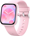 Kids Watch with Fitness Tracker No Phone/APP Needed,19 Sport Mode,1.5" DIY Dial,IP68 Waterproof,Sleep Monitor,Pedometers,Heart Rate,Great Birthday Gift for Boys Girls Teens 6-14 (Pink) by TinyTreasures Baby Boutique