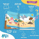 Ditty Bird Animal Sounds Book for Toddlers – Interactive Book Featuring Cuckoo, Blue Tit, Herring Gull, Tawny Owl & Dove Sounds | Musical Board Book for Ages 1-3 | Perfect Educational Gift for Toddler by TinyTreasures Baby Boutique