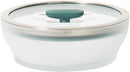 Anyday 4-Cup Microwave Cookware & Glass Container with Glass Lid, Plastic-Free Shallow Food Storage | Stackable Airtight Steamer with Vented Lid for Microwave-Safe Reheating, Steaming Vegetables by TinyTreasures Baby Boutique