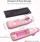 Baby Nail Trimmer Electric Baby Nail File Safe Baby Nail Clippers with Light 10 Grinding Heads Queit Baby Nail Polish Grooming Kit for Newborn Infant Toddler Toes Fingernails Care, Pink by TinyTreasures Baby Boutique