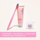 Cocofloss Cocoshine Whitening Toothpaste, Remineralize & Repair Sensitive Teeth, Fluoride-Free with n-HA, Kid-Friendly, Lychee Breeze, 3.4 oz by CozyNest Decor